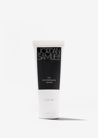 The Performance Cream in white plastic tube, two-fluid-ounce/60 milliliters.