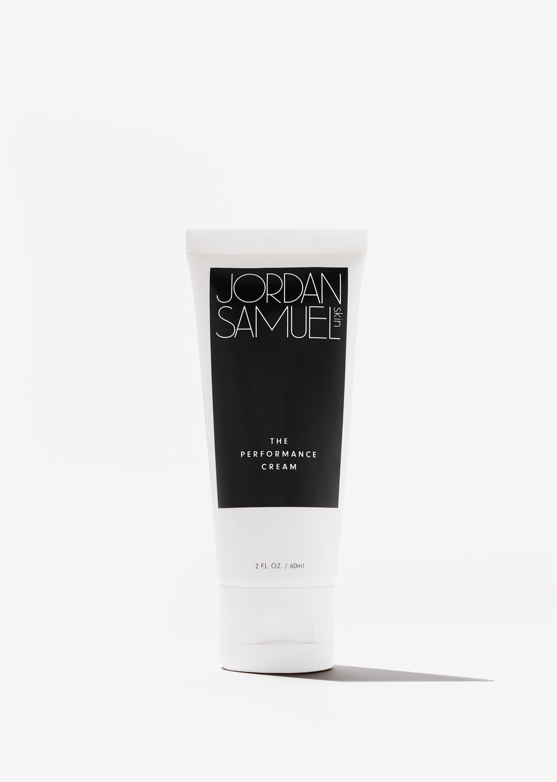 The Performance Cream in white plastic tube, two-fluid-ounce/60 milliliters.